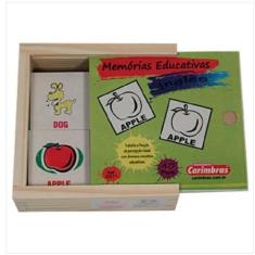 Jogo Da Memória De Inglês - Carimbras