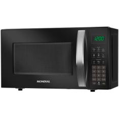 Micro-ondas Mondial 21L Preto MO-01-21, Preto, 220V