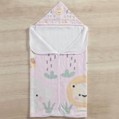 Toalha De Banho Tematica Para Bebe Com Capuz - Miguel Baby, Safari bab