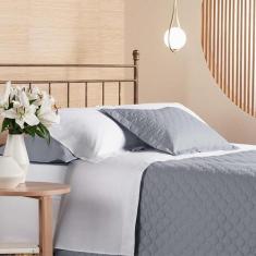 Jogo De Cama Solteiro 200 Fios Privilege Andreza Branco - Andreza Enxo