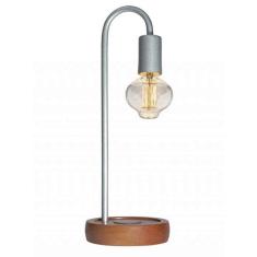 Abajur Flam 1Xe27 Prata