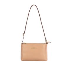 Bolsa pequena transversal de couro liso Iris