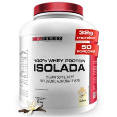 Whey Protein Isolada 2kg Bodybuilders, Baunilha