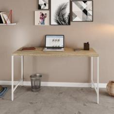 Escrivaninha Mesa Escritório Estilo Active 135cm Industrial Yescasa