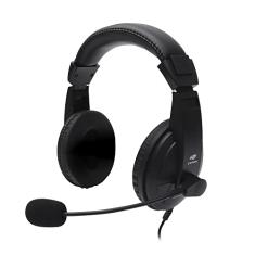 C3Tech Headset PH-320BK Voicer Comfort Preto USB Circumaural (Over-Ear) Microfone Omnidirecional estereo