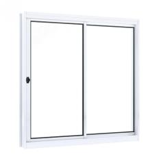 Janela de Correr Aço 2 Folhas Riobras  100cmx150cm Branco