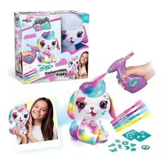 Cachorrinho Puppy Pelucia Para Pintar Airbrush Plush Style 4Ever – Fun