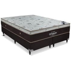 Cama box e Colchão Sleep King Queen (158x198) - Ortobom