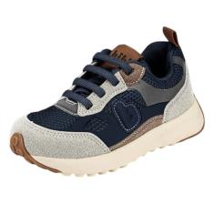 Tênis Jogging Infantil Menino Conforto Casual Bibi