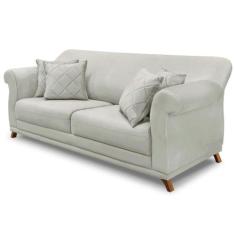 Sofa 2 Lugares Retro Polo 180cm Com Almofada Veludo 2223 Ezz 2223 - MI