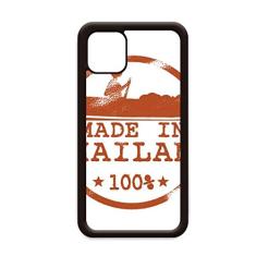 Capa com ilustração de caiaque do Reino da Tailândia para iPhone 12 Pro Max para Apple Mini Mobile Case Shell