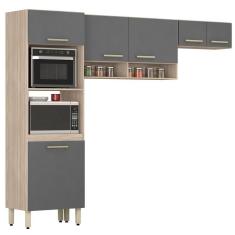 Cozinha Compacta Dama 3 Peças 99121 Avena Touch Grafito