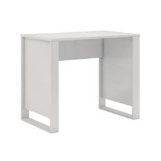 Mesa De Computador Solteiro Office Morada Branco - Demóbile