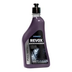 Revox 500ml Pneu Pretinho Resistente Agua Nao Pega Po Vonixx