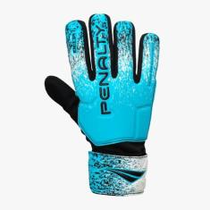 Luva de Goleiro Penalty Delta 1, Azul, Branco, Preto, 10
