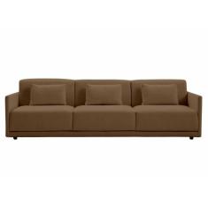Sofá 3 Lugares King Size Revestimento em sarja  - NOV005 - SOFÁ DIRETO