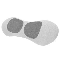 Travesseiro de Suporte Lombar de Espuma Viscoelástica, Alívio da Dor Lombar e Sono Confortável, Travesseiro de Alta Densidade Com Capa Removível para Posição Supina e Lateral