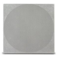 Arandela Quadrada Teto Falante Kazaudio Coaxial Ck6Q 80W Rms - Kazaudi