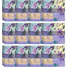 12UN Sabonete Vegetal Lavanda Brasileira 170g Davene (12)