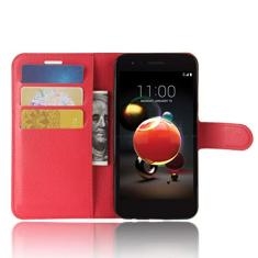 Capa para LG LV3 2018 Capa flip carteira de couro para LG LV3 2018 capa de proteção de telefone A capa com design de slot para cartão