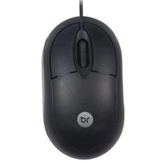 Mouse BRIGHT  Preto USB - 0106