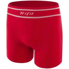 Cueca Boxer Microfibra Sem Costura Trifil, Vermelho, M
