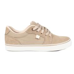 Tênis DC Shoes Anvil LA SM25 Masculino Caqui/Caqui/Branco