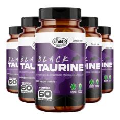 Taurina Black Unilife Taurine 60 Cápsulas 5un