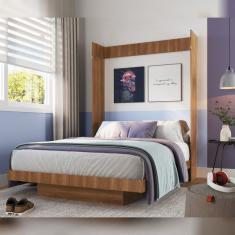 Cama Articul vel Vertical Casal Vancouver Nogal