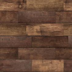 Papel de Parede Madeira Rústica Adesivo 2,7x0,57m - Quartinhos