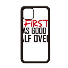 Capa The First Step is As Good As Half Over para iPhone 12 Pro Max para Apple Mini Mobile Case Shell