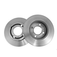 Par Disco de Freio Traseiro Sólido sem Cubo VW SAVEIRO G6 2014 em diante