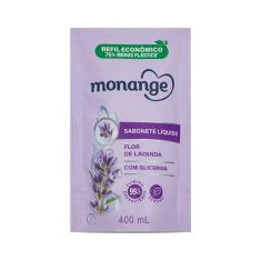 Sabonete Líquido Monange Refil Flor De Lavanda 400ml