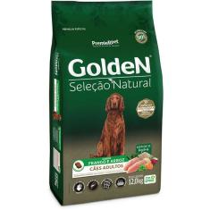 Ração Seca PremieR Pet Golden Seleção Natural para Cães Adultos - 12 Kg