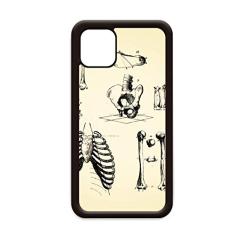 Capa de esqueleto humano Lucky Sketch para iPhone 11 Pro Max para Apple Mobile Case