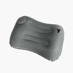 Travesseiro Almofada De Viagem Inflável E Portátil - Cinza