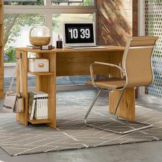Mesa p/ Escritório 3875 Qmovi Freijó