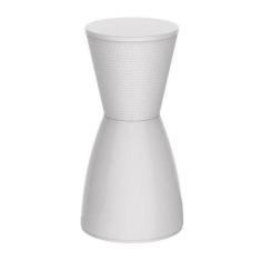 Banqueta Alta sem Encosto Polipropileno UV 120kg Branco Nobe - Grifit