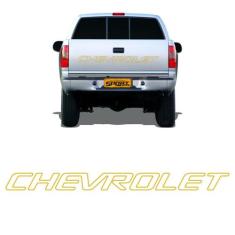 Faixa Tampa Traseira S10 1999 Até 2005 Adesivo Chevrolet - SPORTINOX, 