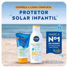 Protetor Solar Kids Nivea Sun Brincando na Água FPS60 150ml, 150ml