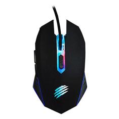 Mouse Gamer Action 6 Botoes Led 7 Cores OEX Game MS300 Preto