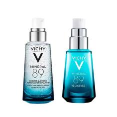 Vichy Mineral 89 Kit - Hidratante Facial + Hidratante Para Olhos