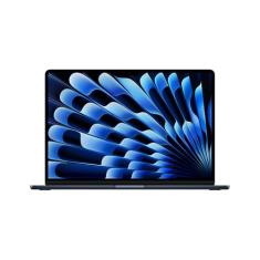 Apple 2025 MacBook Air (de 15 polegadas, Processador M4 da Apple com CPU 10‑core e GPU 10‑core, 16GB Memória unificada, 256 GB) - Meia-noite