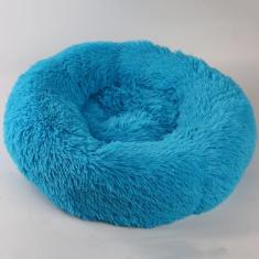 KAIJIE Cama ortopédica para cães, confortável, cama redonda para cães e filhotes, ultra macia, lavável, para cães e gatos, diâmetro de 80 cm