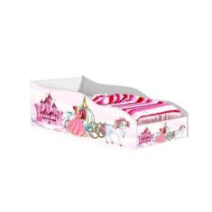 Cama Carro Menina Infantil Carruagem Unicórnio - CasaH