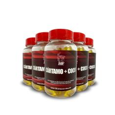 5X Cartamo + Coco Hf Suplementos 120 Caps