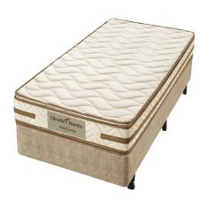 Conjunto Box Solteiro Espuma D45 Americanflex Clinoflex Bambu 88x188x62cm