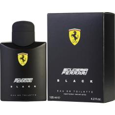 Perfume Masculino Ferrari Scuderia Black Ferrari Eau De Toilette Spray 125 Ml