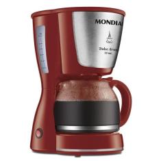 Cafeteira Elétrica Mondial Dolce Arome Vermelho/Inox 800W 220V - C-32-32X-R