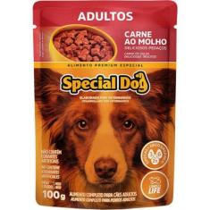 Ração Úmida Special Dog Ultralife para Cães Adultos Sabor Carne ao Mol